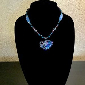 Handcrafted Semiprecious Stone Necklace